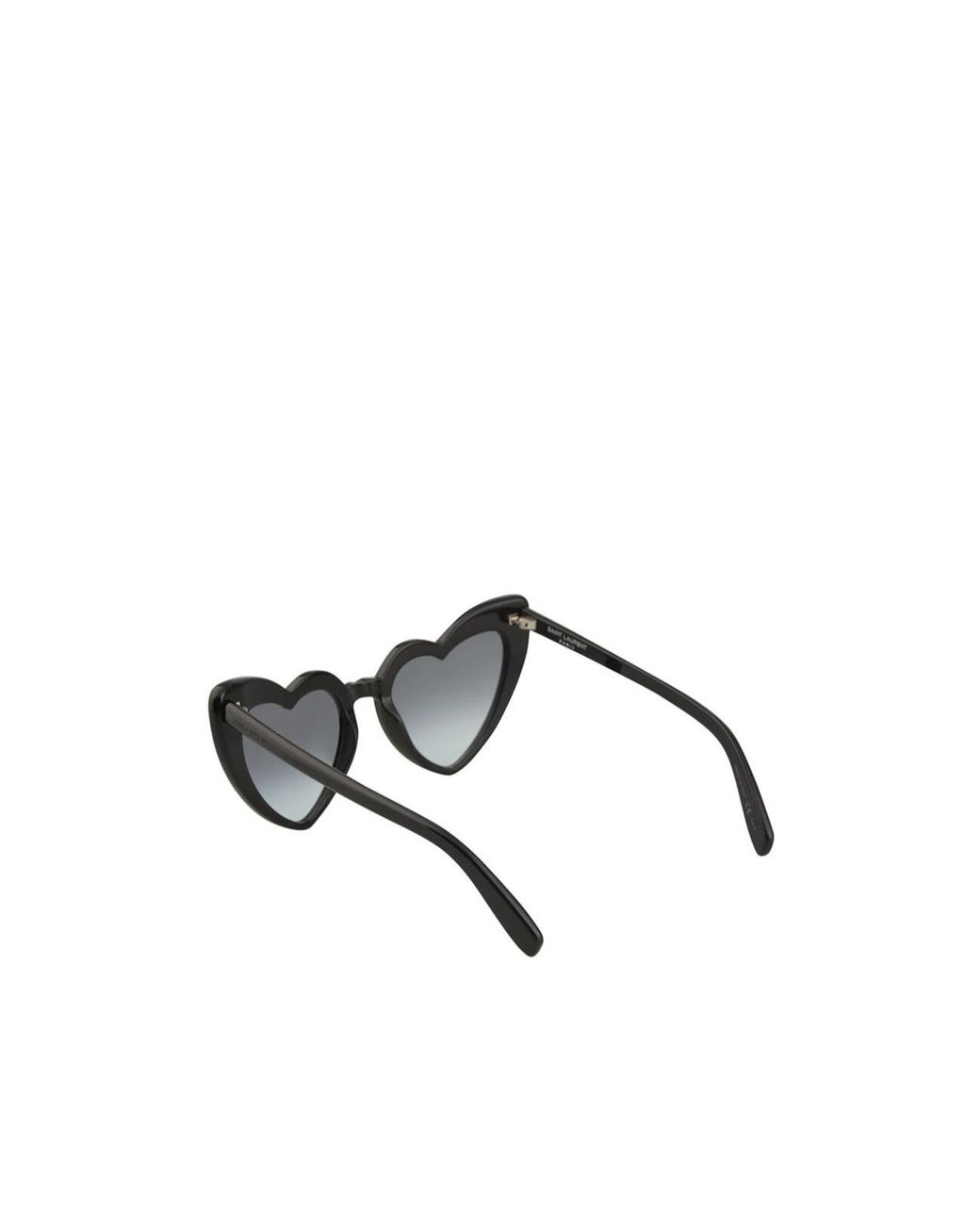 Saint Laurent Black Eyewear Heart Shaped Sunglasses
