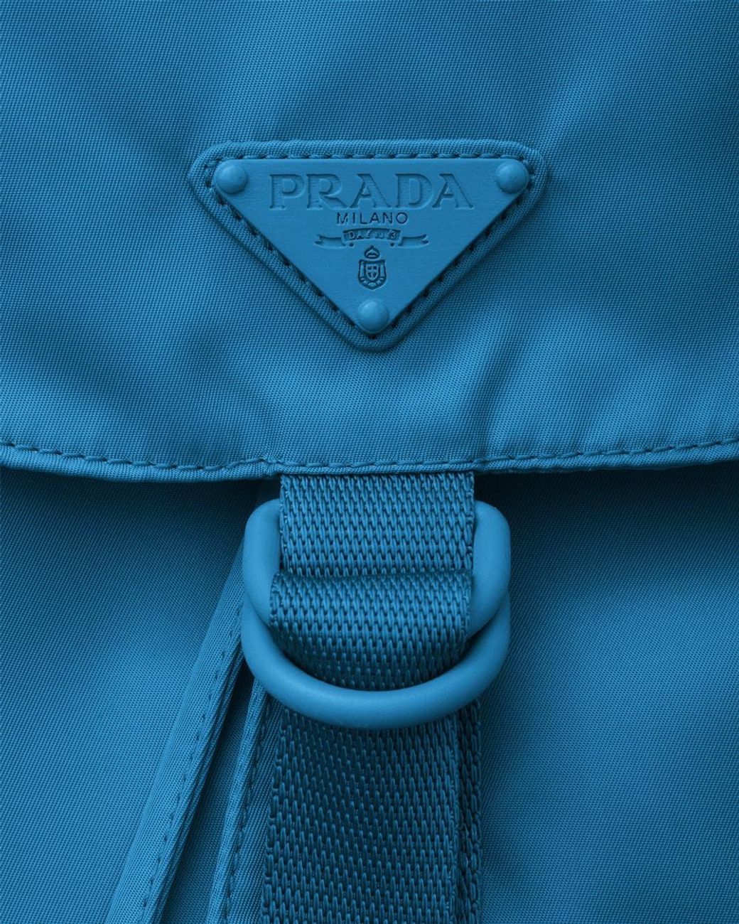 Prada Blue Re-Nylon Backpack