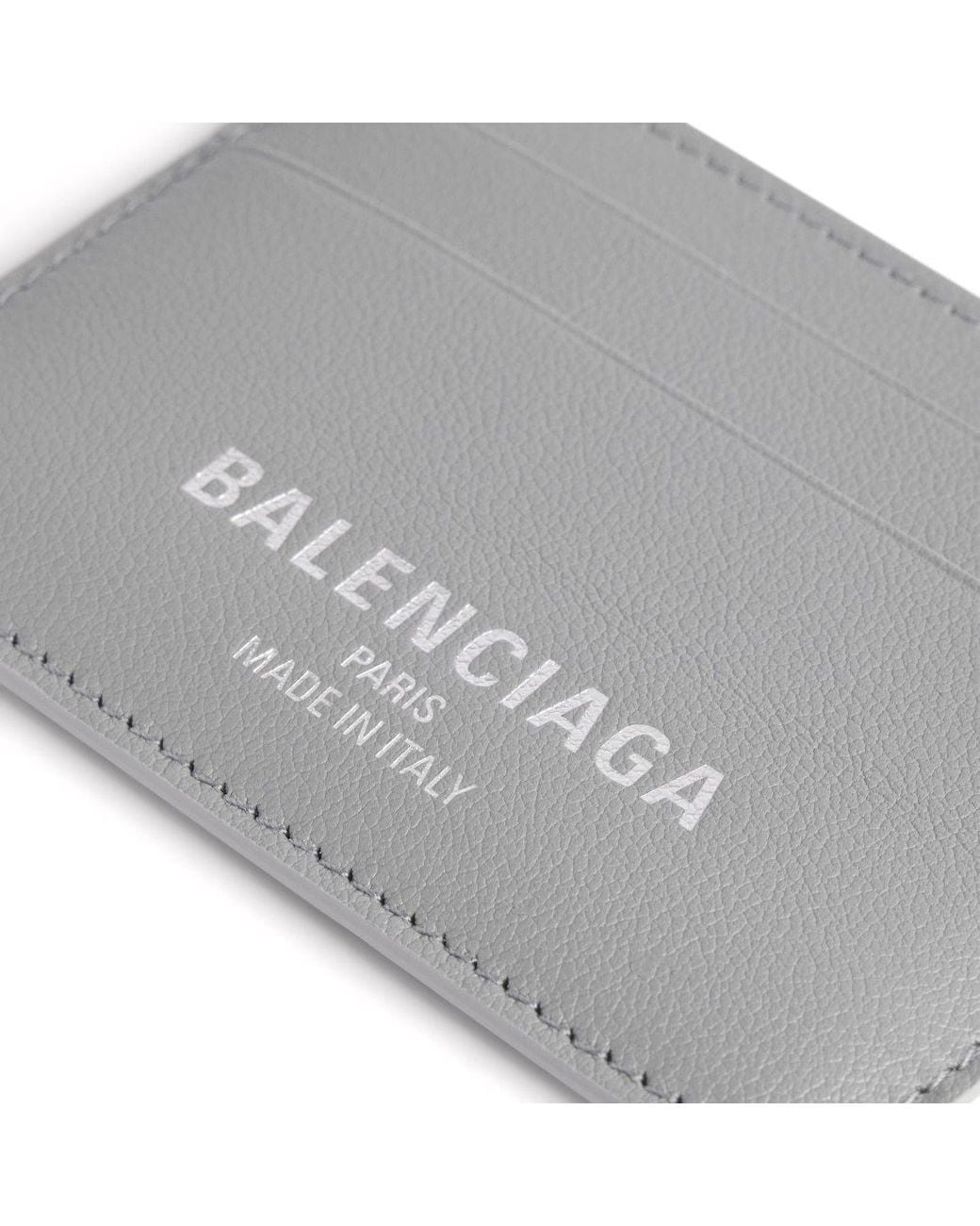 Balenciaga Gray Cash 2.0 Card Holder