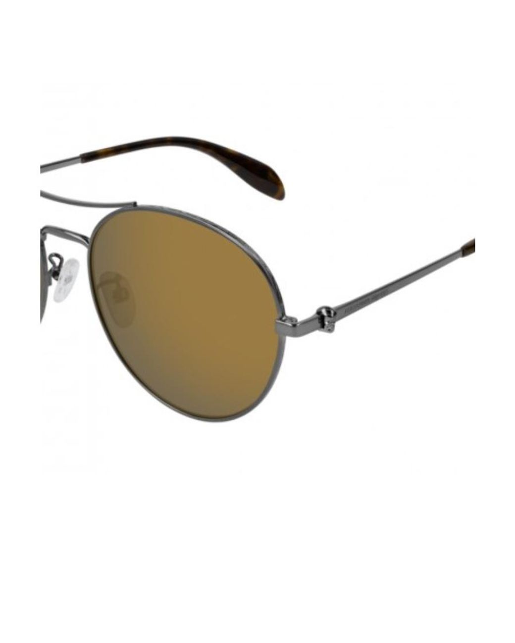 McQueen Metallic Logo Details Sunglasses