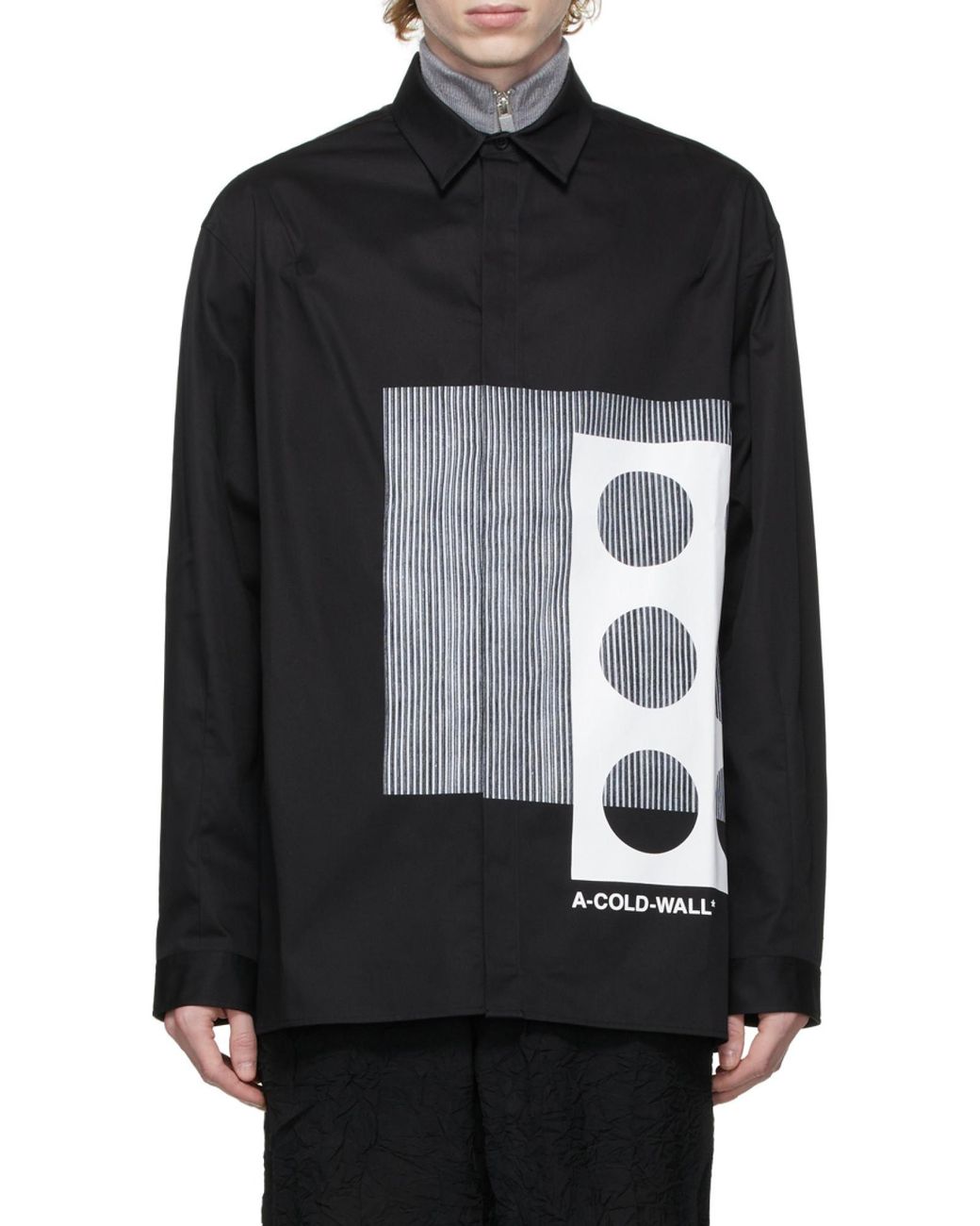 A_COLD_WALL* Black Logo Shirt for men