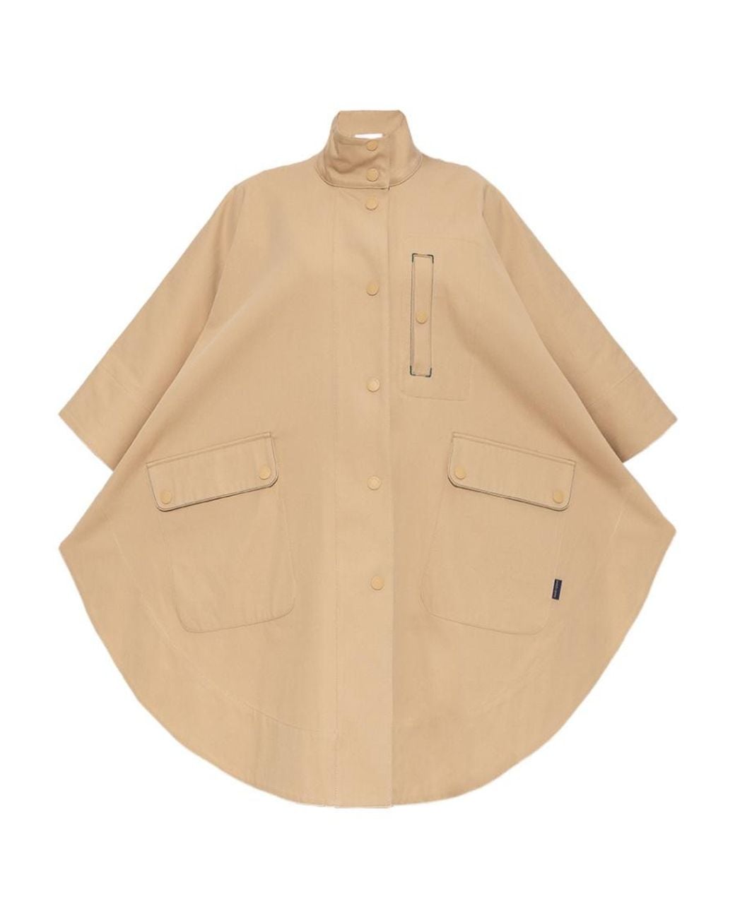 See By Chloé Natural See By Chloé Buttoned Cape