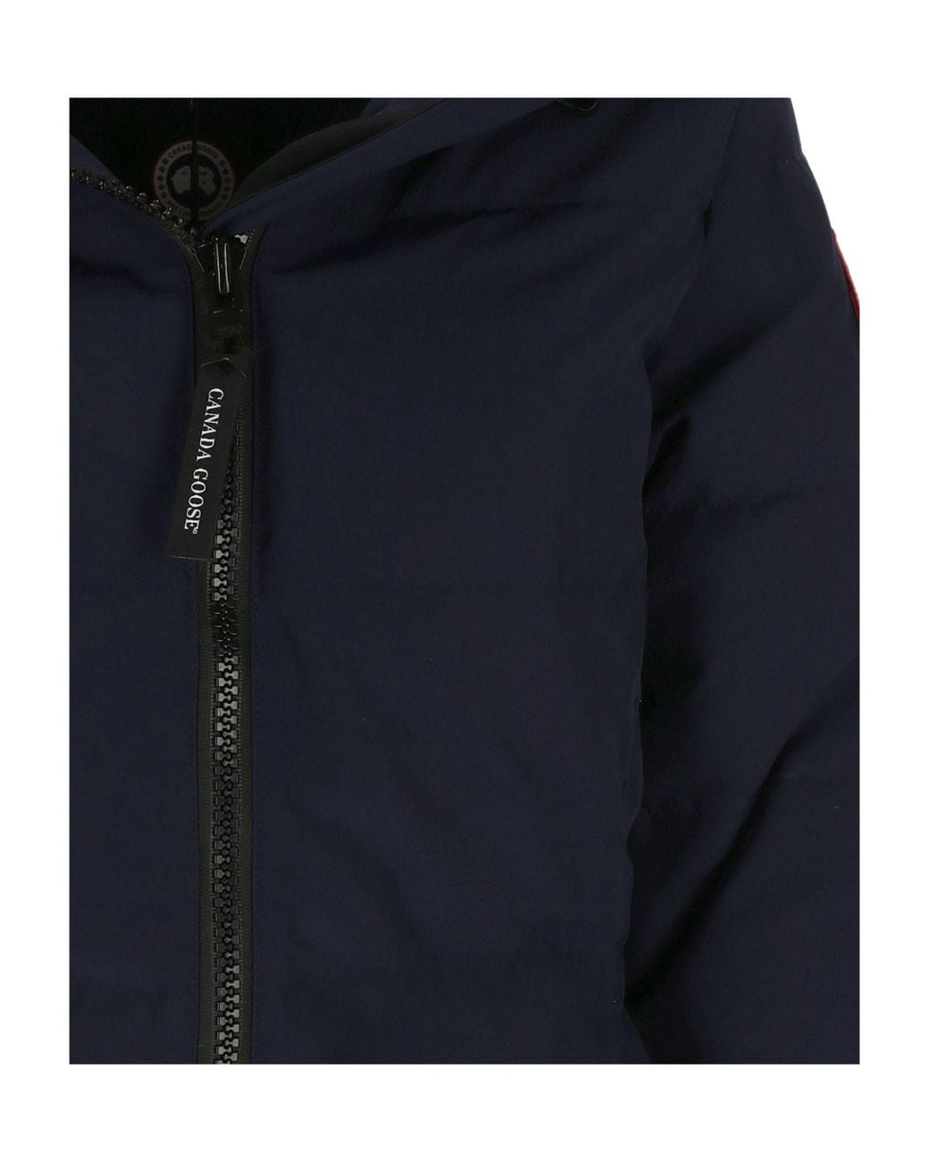 Canada Goose Blue Chelsea Front-Zip Hooded Parka