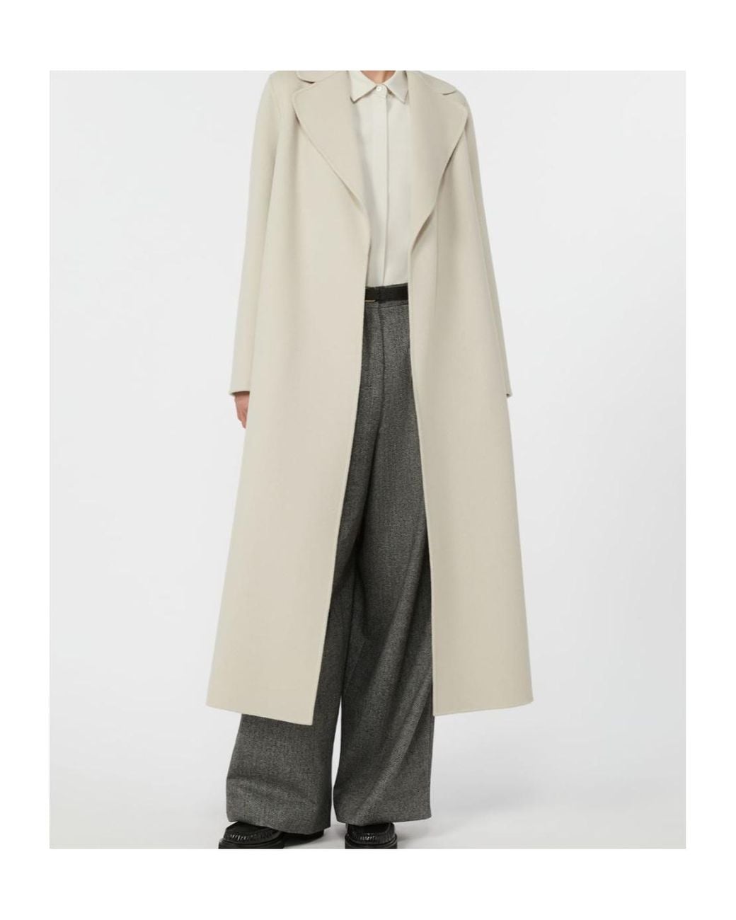 Max Mara Gray 'S Bello Pleat Detailed Tapered Pants