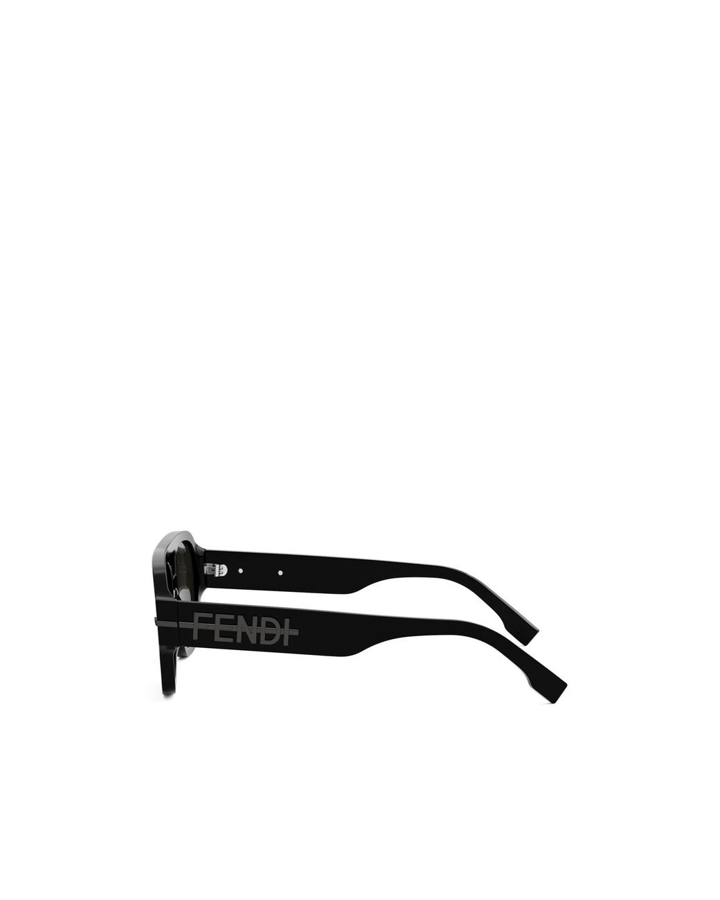 Fendi Black Eyewear Aviator Sunglasses for men