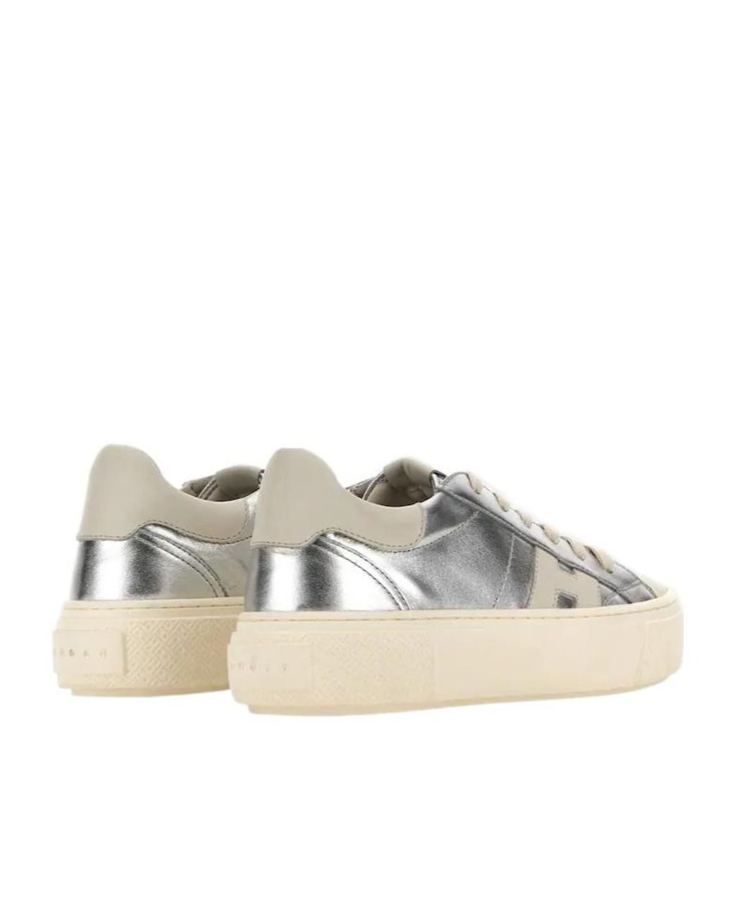 Hogan White H705 Platform Sneakers