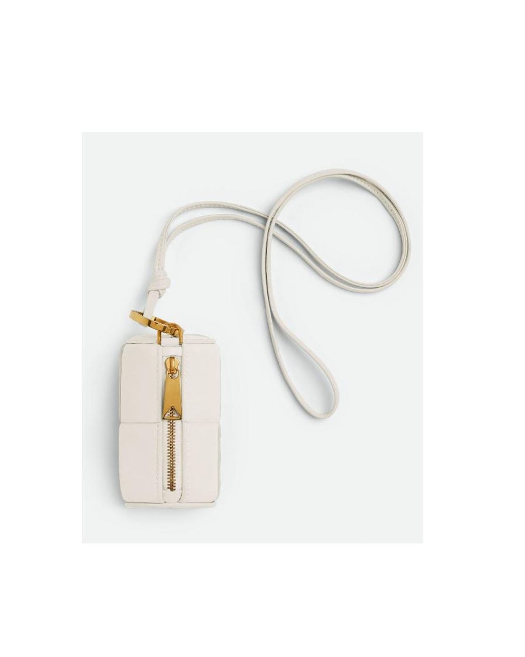 Bottega Veneta Natural Zipper Wallet