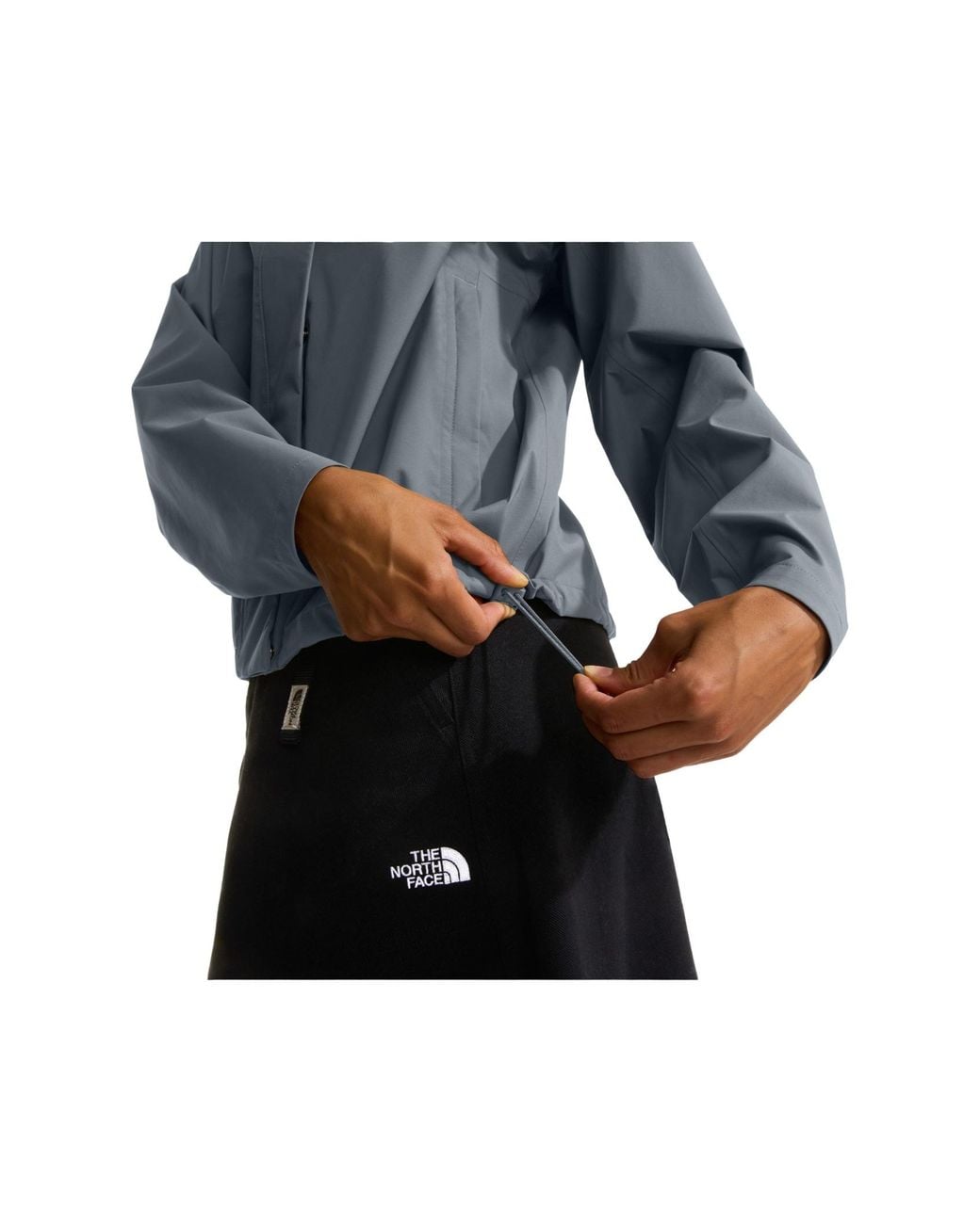 The North Face Blue Hooded Outdoor Shell Jacket