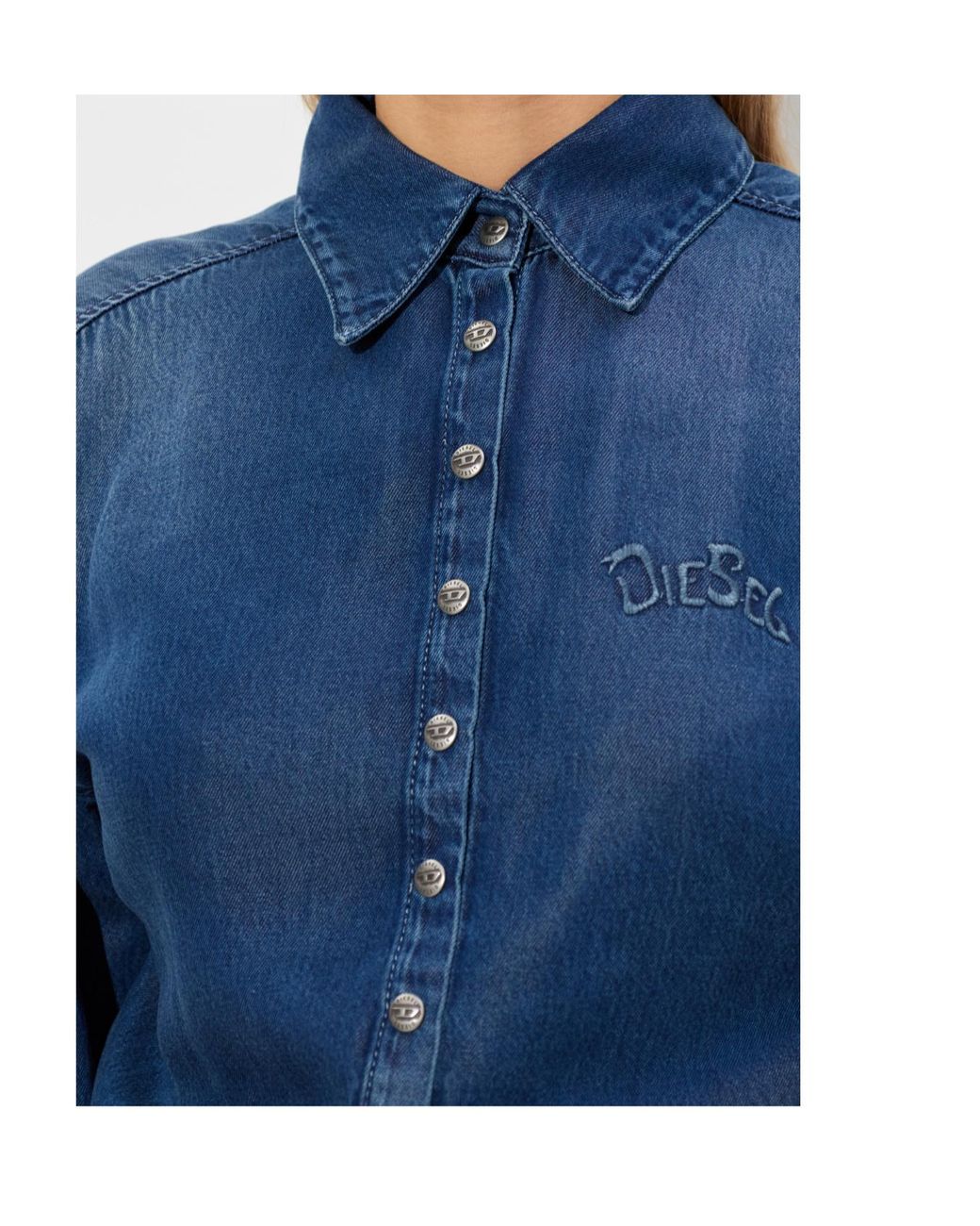 DIESEL Blue De-Drevia- Denim Dress