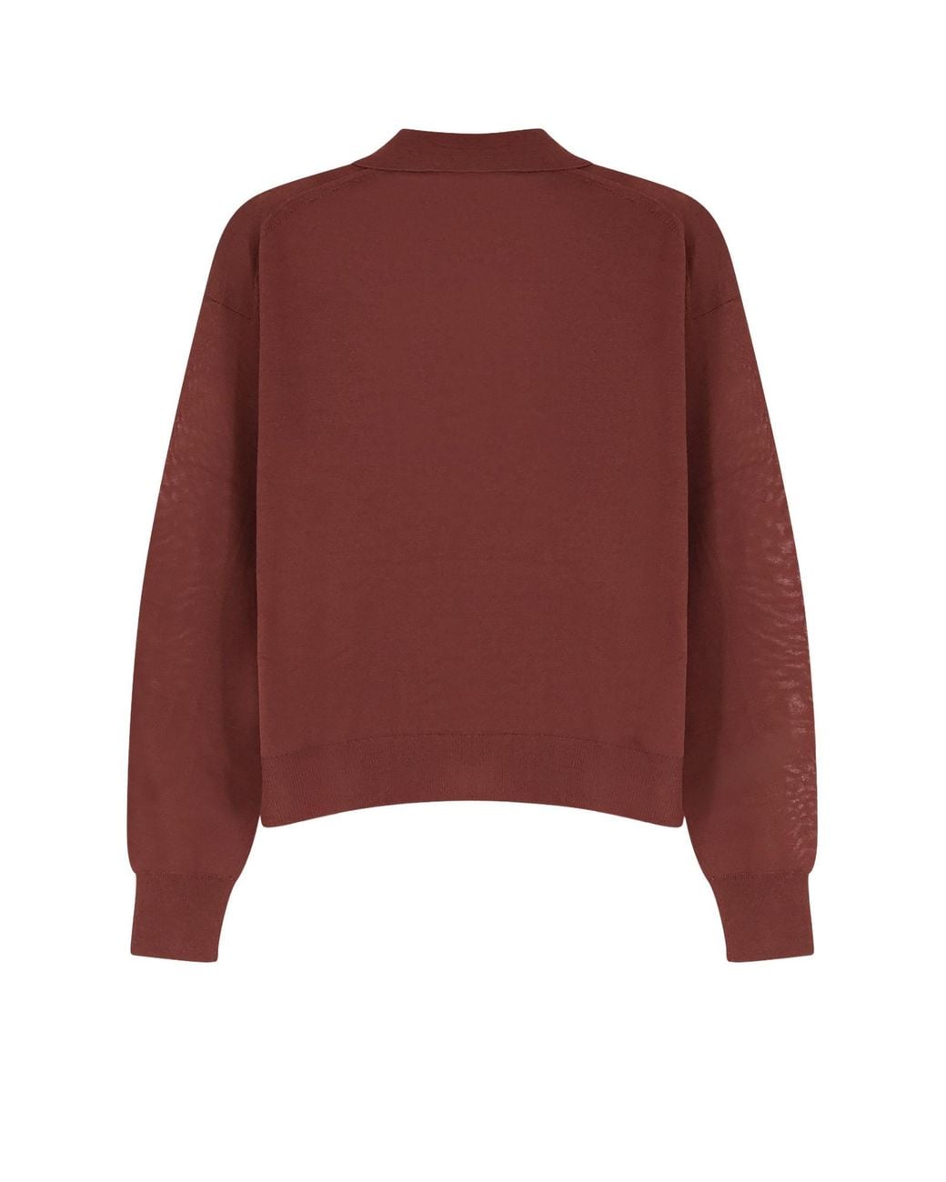 Soeur Brown Fleming Polo Knitted Sweater
