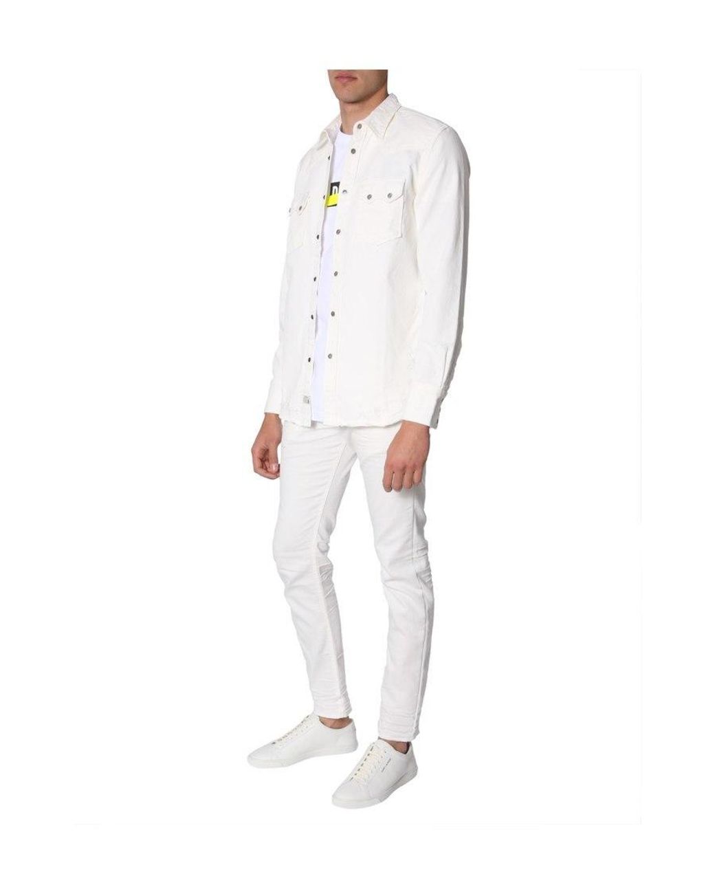 DIESEL White Shirt for men