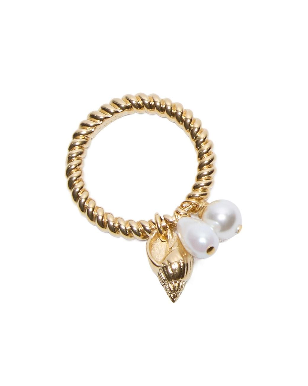 Chloé Metallic Shell Ring