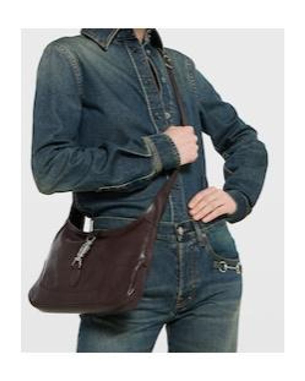 Gucci Brown Jackie 1961 Medium Shoulder Bag