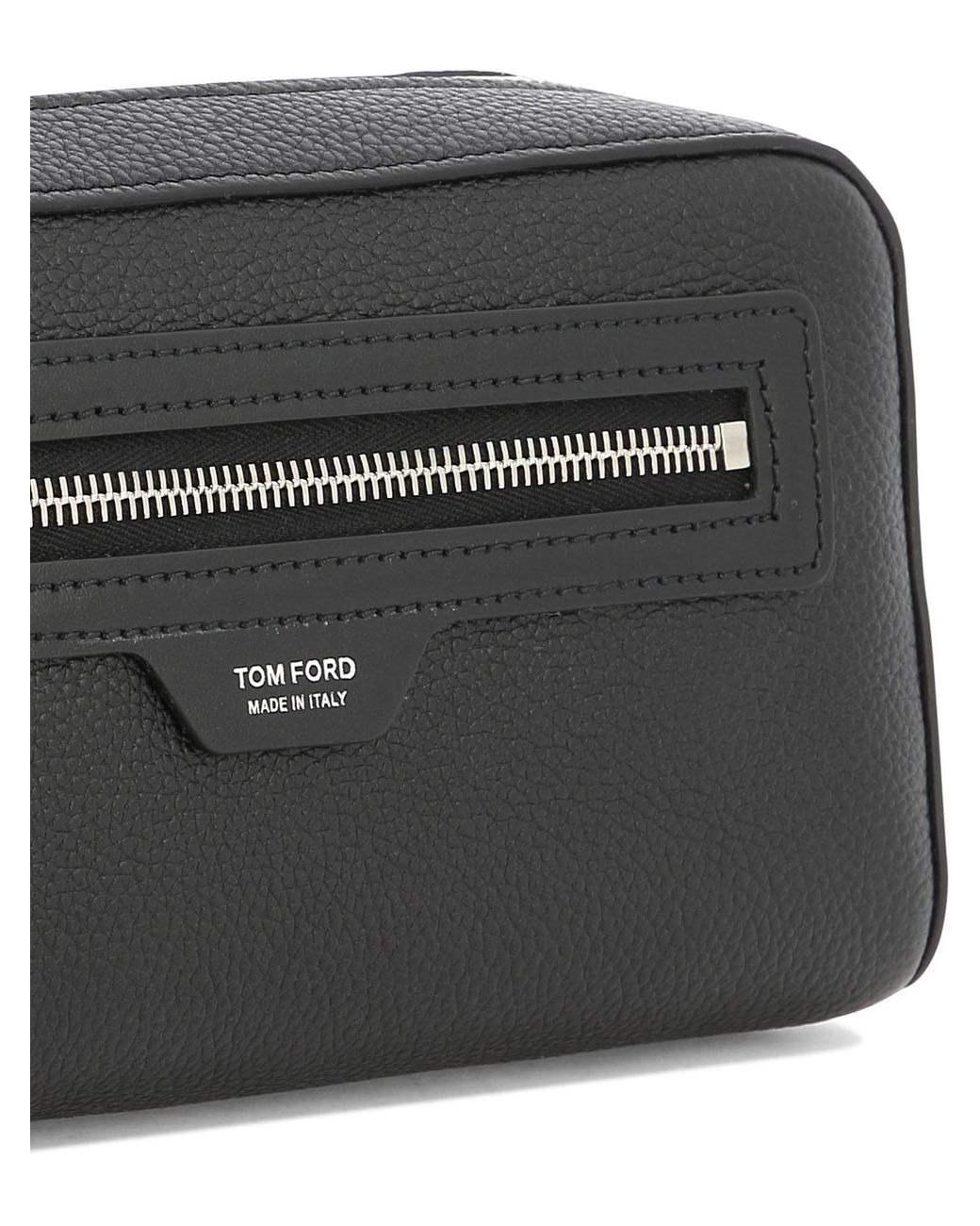 Tom Ford Black Logo Stamp Beauty Case for men