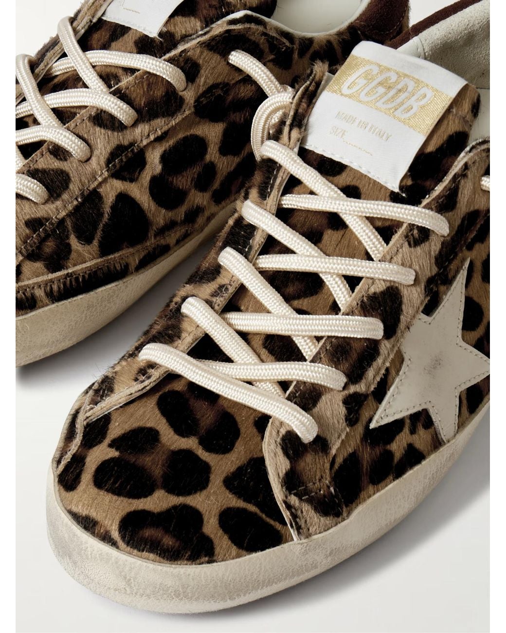 Golden Goose Deluxe Brand Brown Round-Toe Low-Top Casual Shoes
