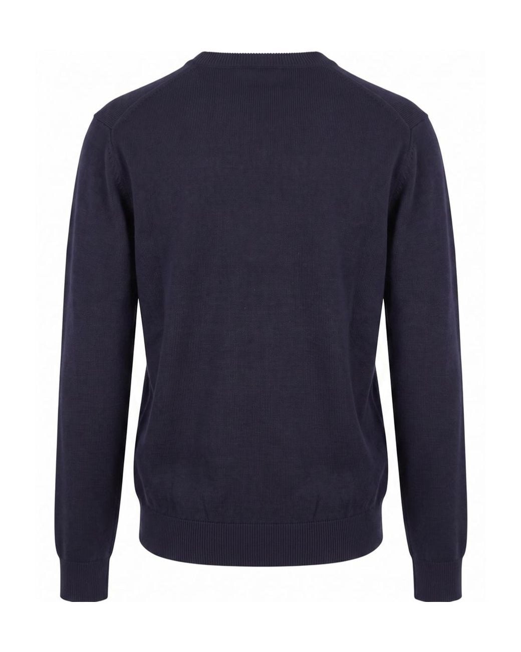 DSquared² Blue Logo Crew Neck Knitted Sweater for men