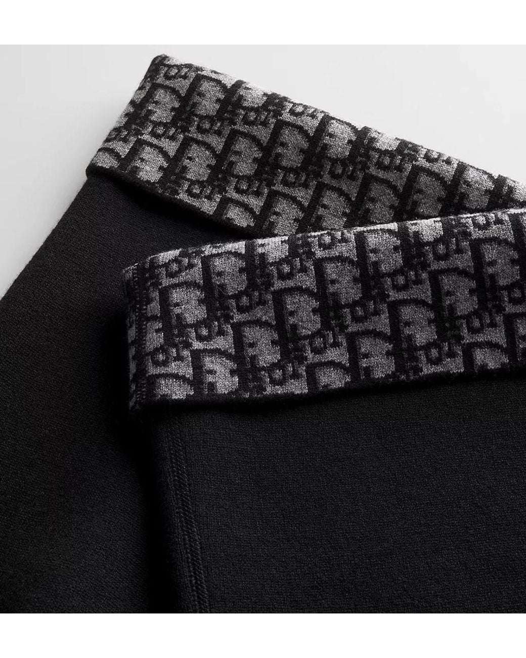 Dior Black Regular-Fit Pants