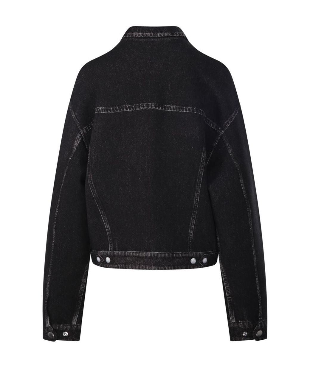 Rag & Bone Black Rb Miramar Trucker Jacket