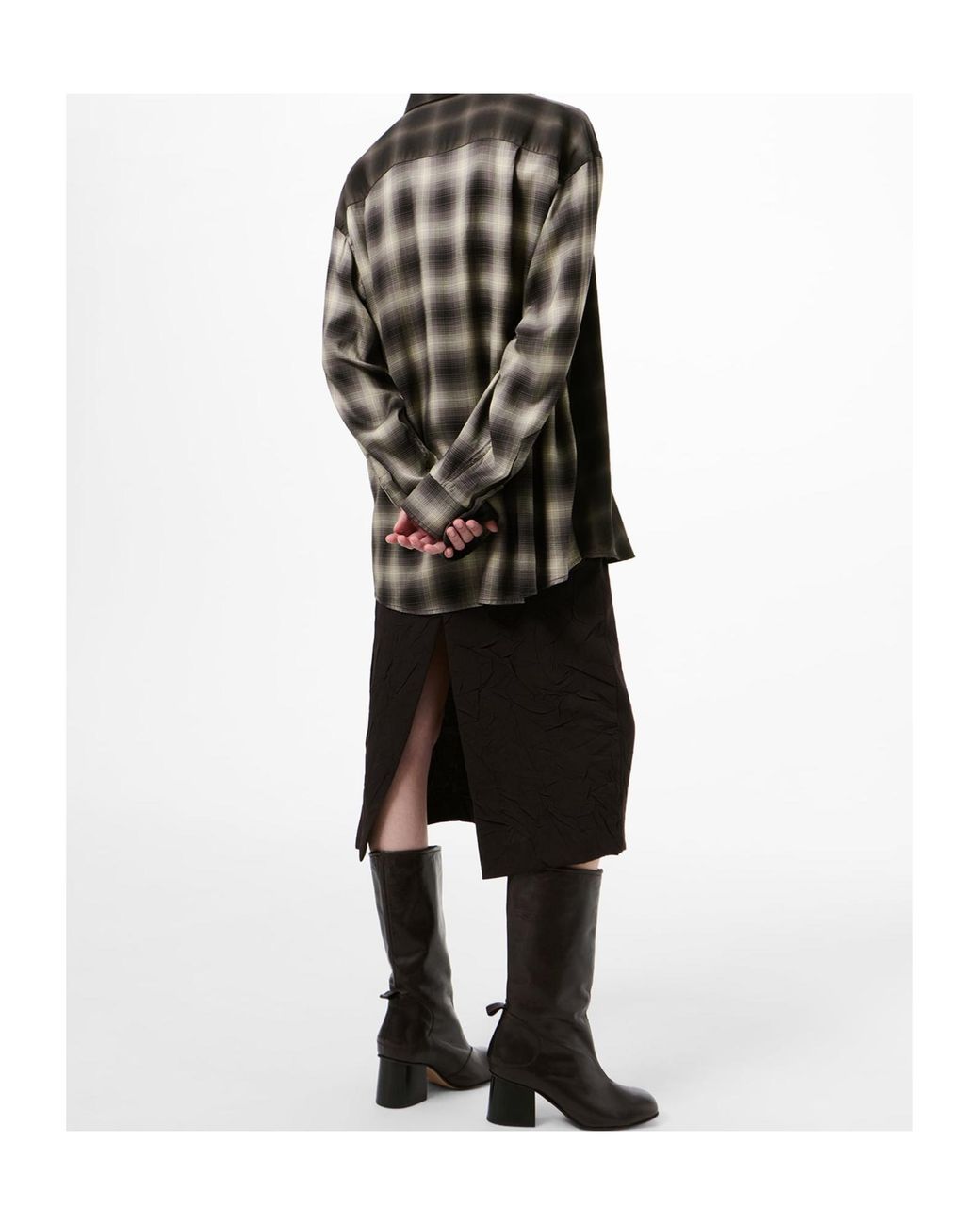 Our Legacy Black Favourite Check Shirt