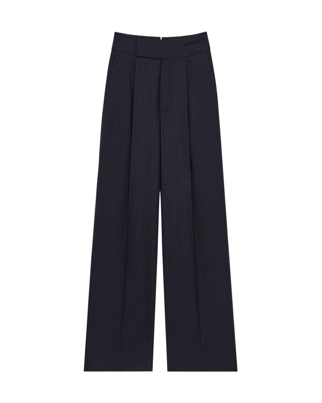 Saint Laurent Blue Fluid Pants for men