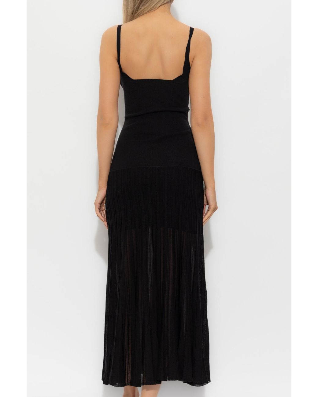 Isabel Marant Black Sleeveless Midi Dress