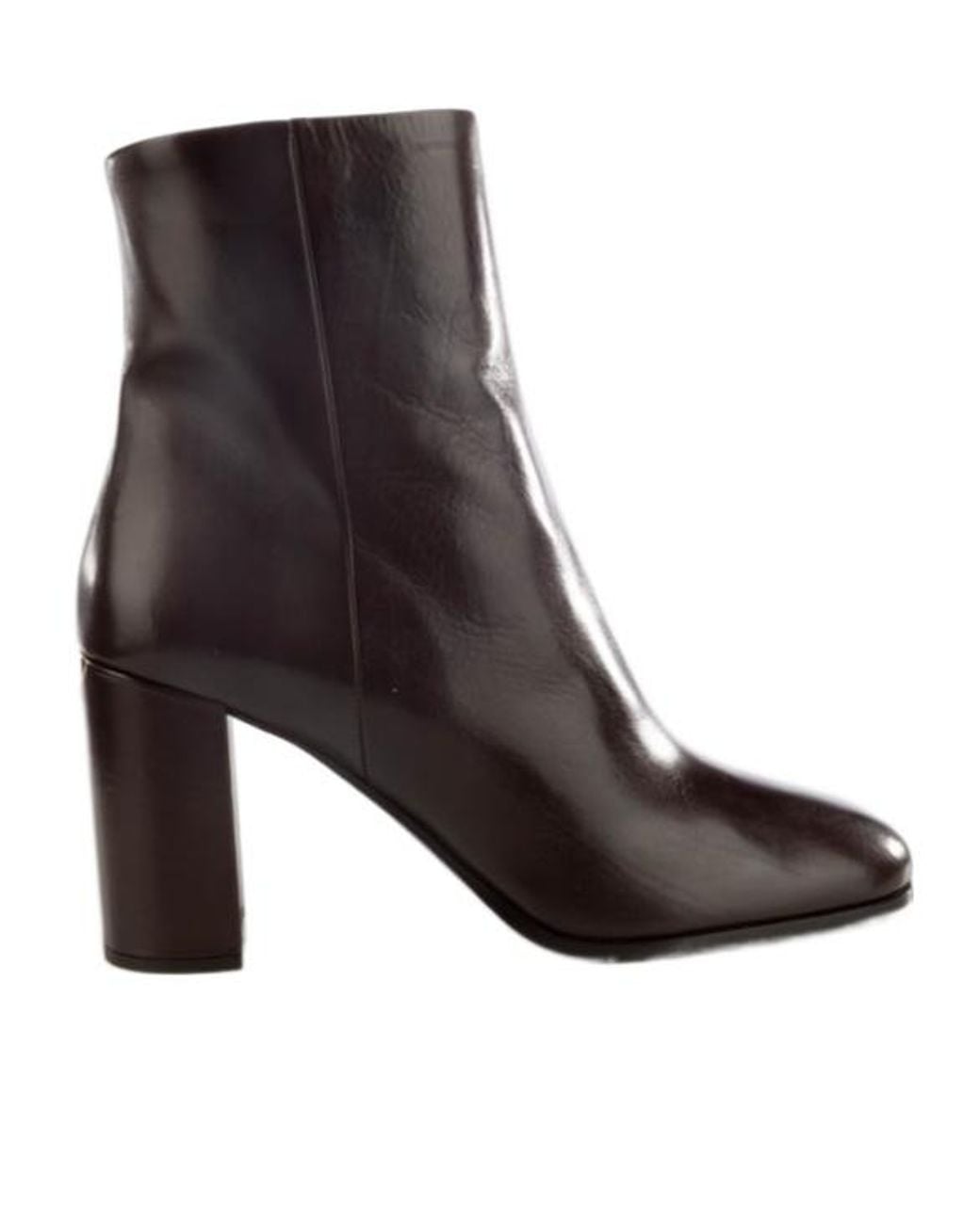 Prada Black Block-Heel Ankle Boots