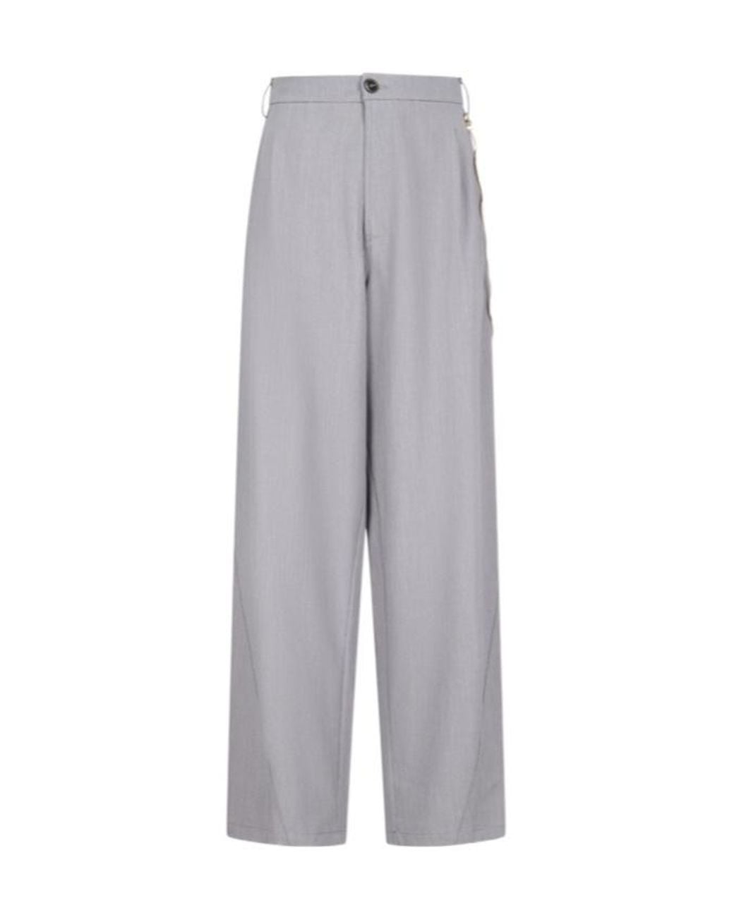 DARKPARK Gray Phebe Chain-Detail Pants