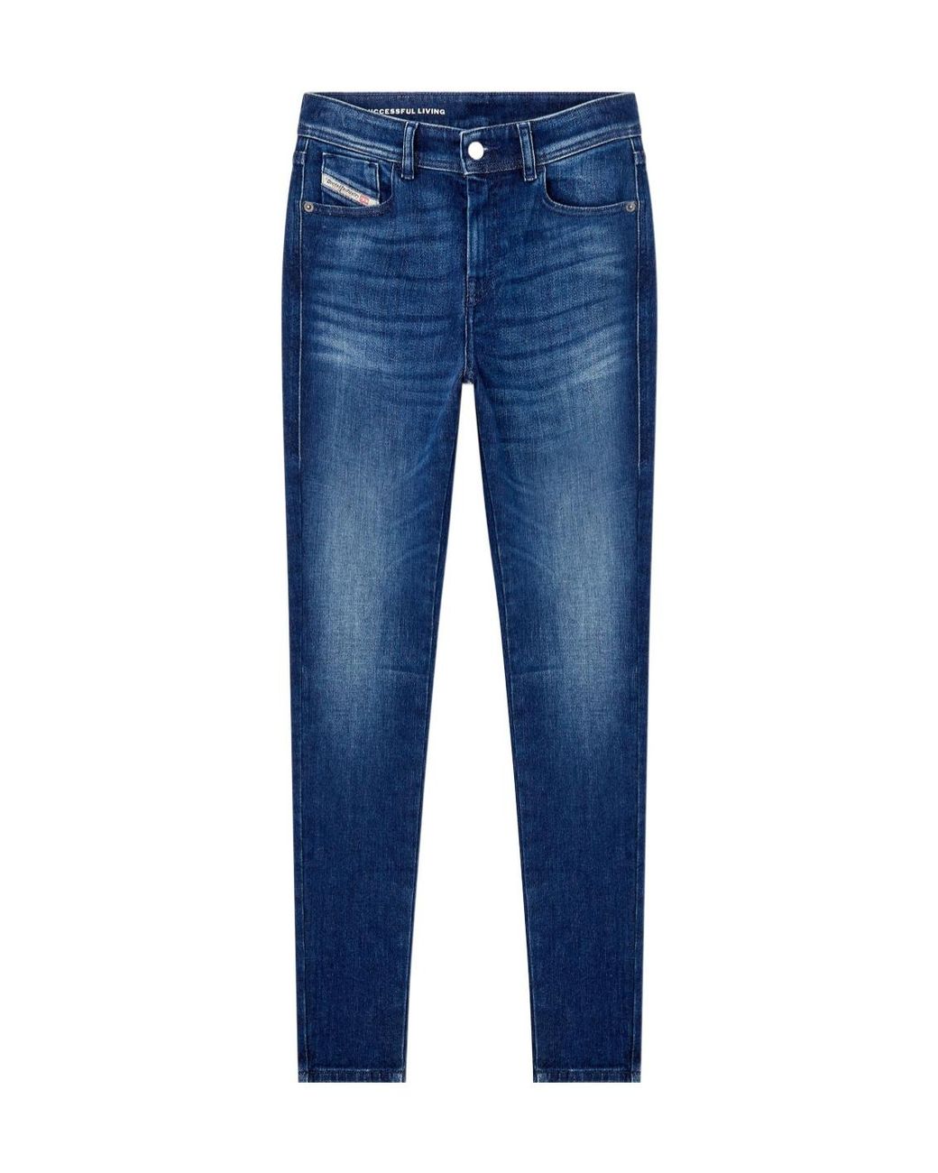 DIESEL Blue 2017 Slandy 09N12 Skinny Jeans