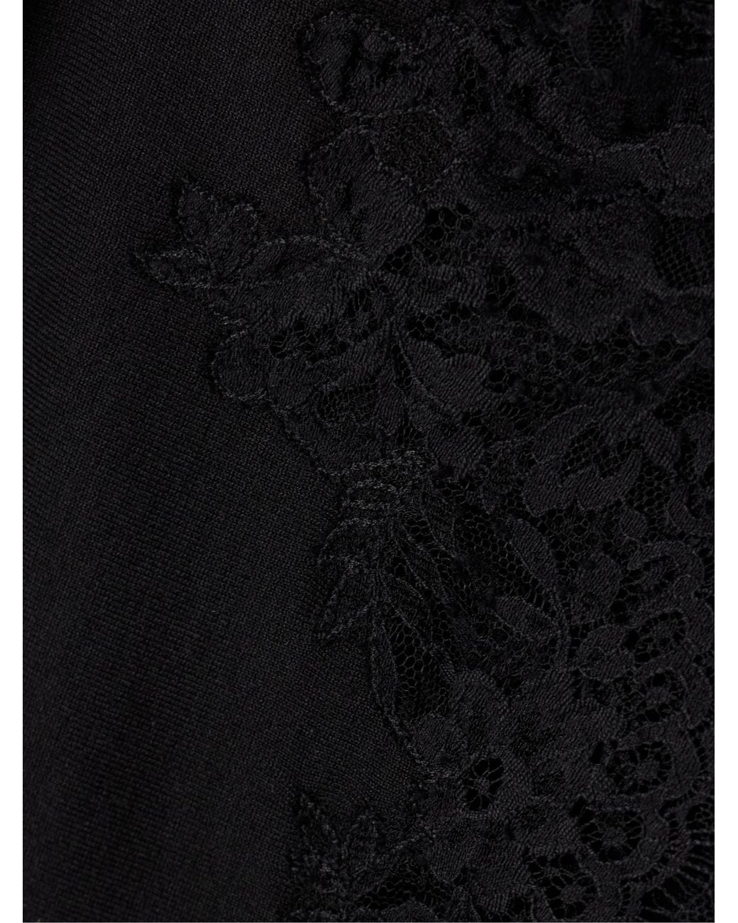 The Row Black Mea Skirt