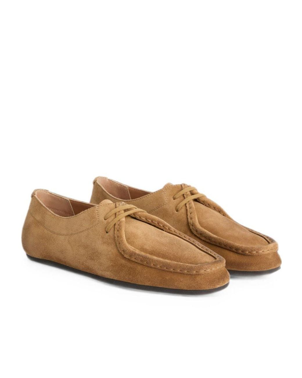 Jil Sander Brown Hood Lace-Up Shoes