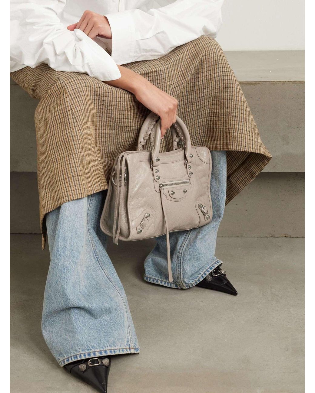 Balenciaga Natural Le City Small Bag