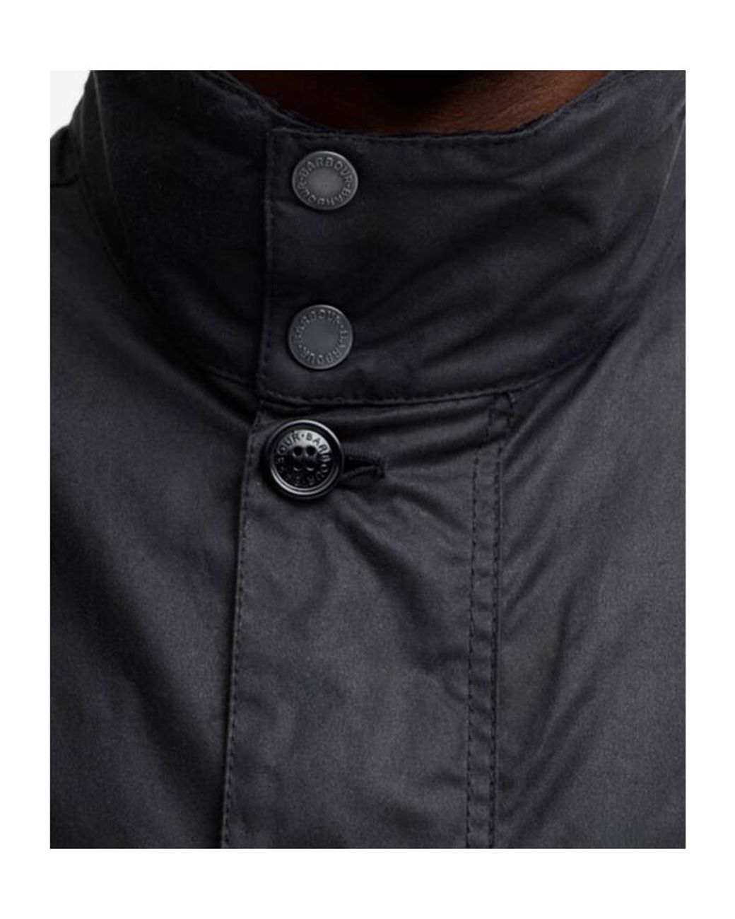 Barbour Black Long-Sleeve Casual Jacket for men