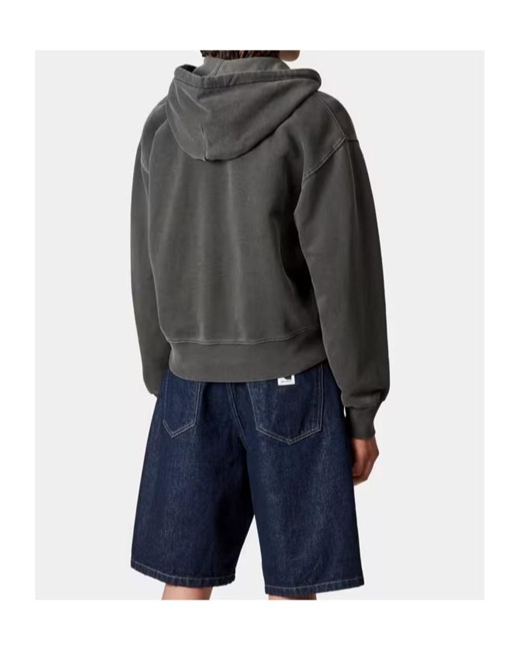 Carhartt Gray Nelson Zip-Up Hoodie