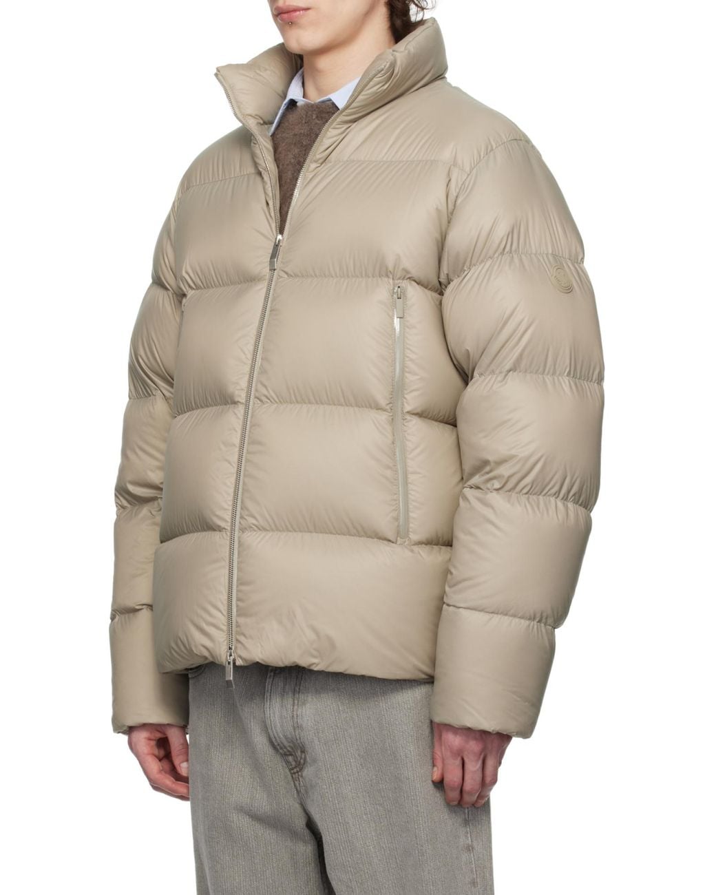 Moncler Natural Tarn Short Down Jacket for men