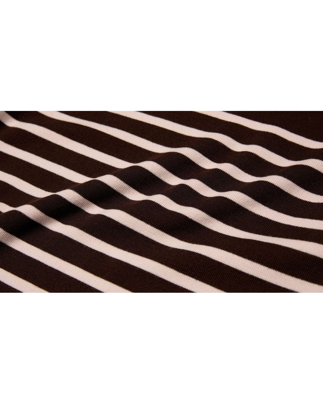 Moncler Brown Striped Crewneck Jumper