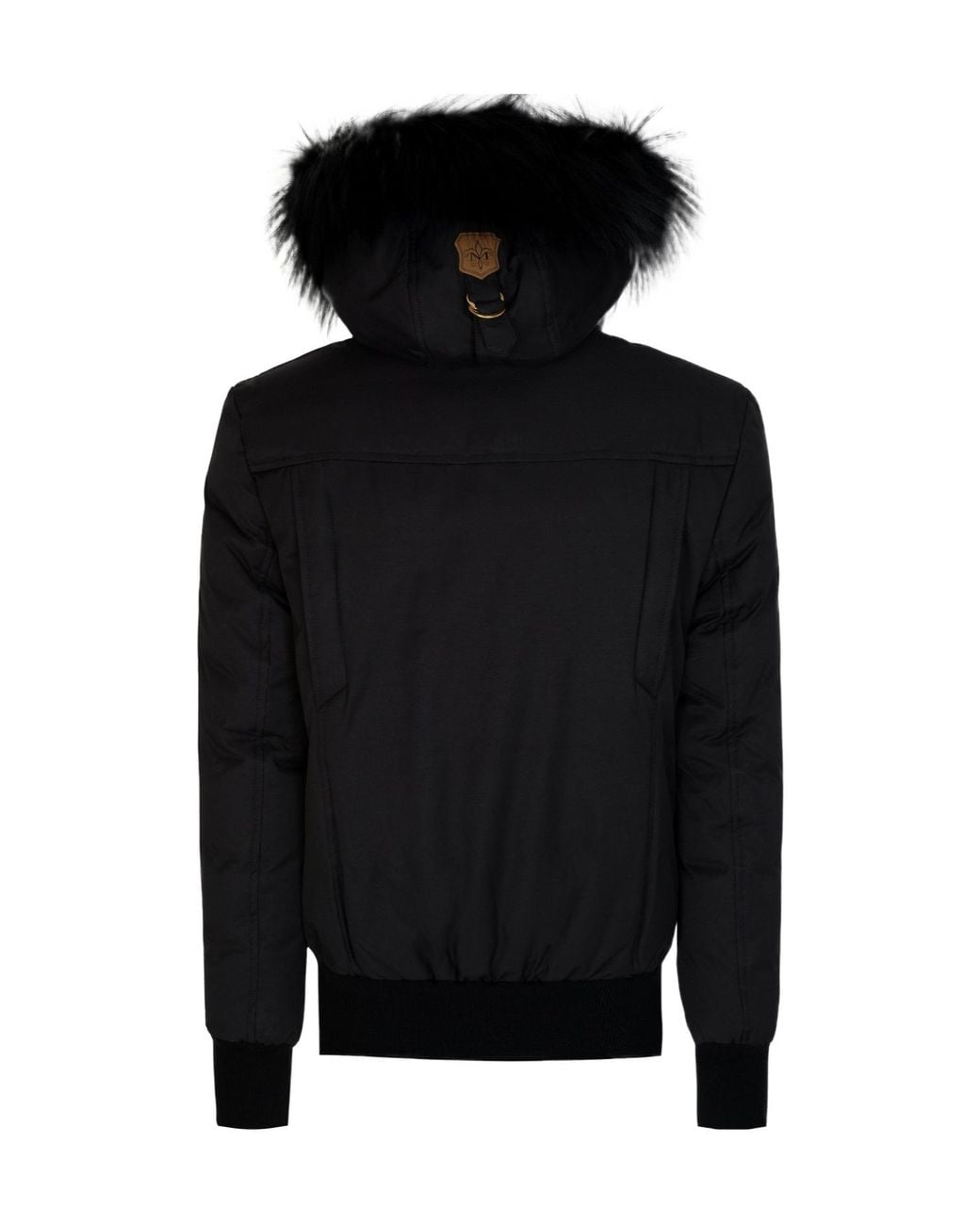 Mackage Black Long-Sleeved Cotton-Padded Jacket for men