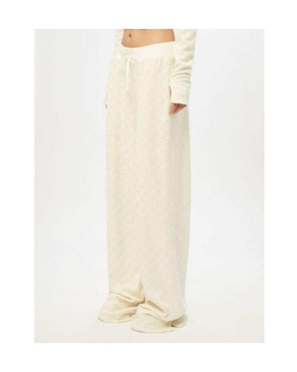 Ambush White Logo Casual Pants