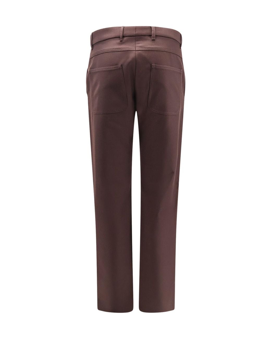 Loro Piana Brown Straight Leg Trousers for men