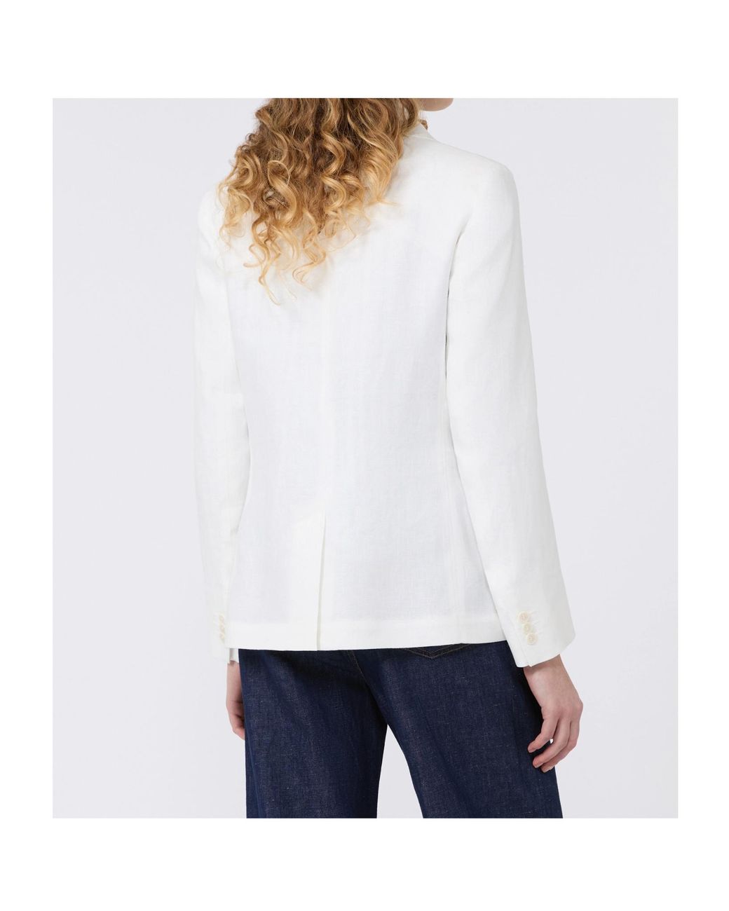 Weekend by Maxmara White Wkdnalut Single-Breasted Blazer