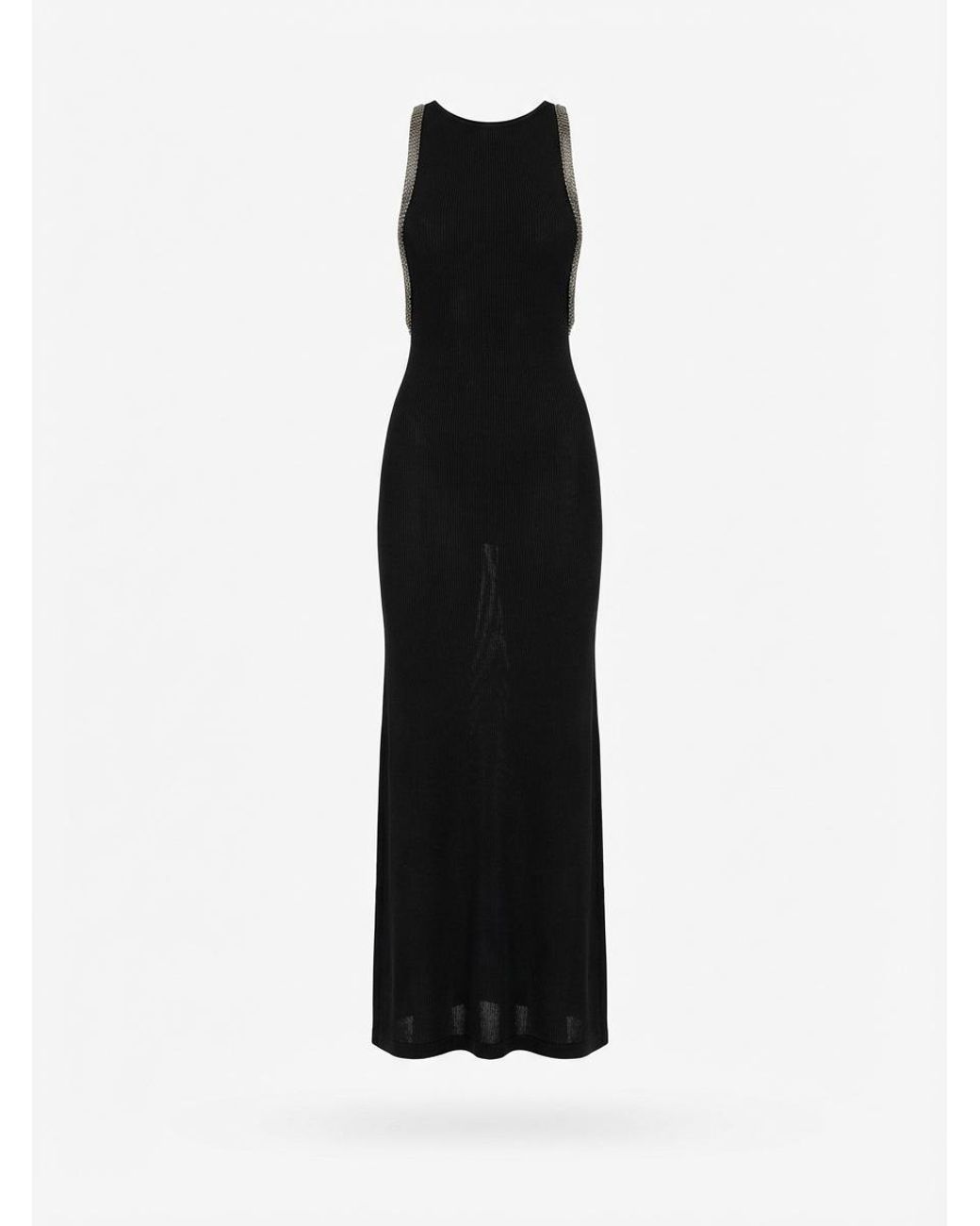AYA MUSE Black Luz Sleeveless Maxi Dress
