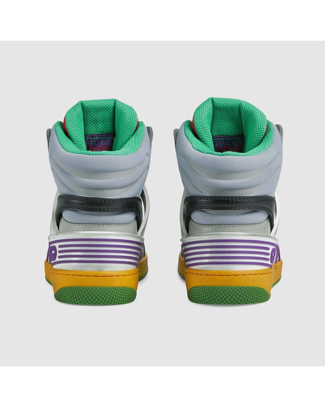 Gucci Multicolor Basket High-Top Sneakers