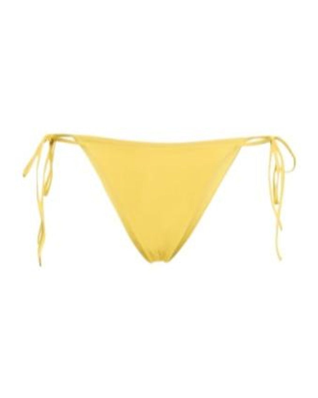 Magda Butrym Yellow Low-Rise Bikini Briefs
