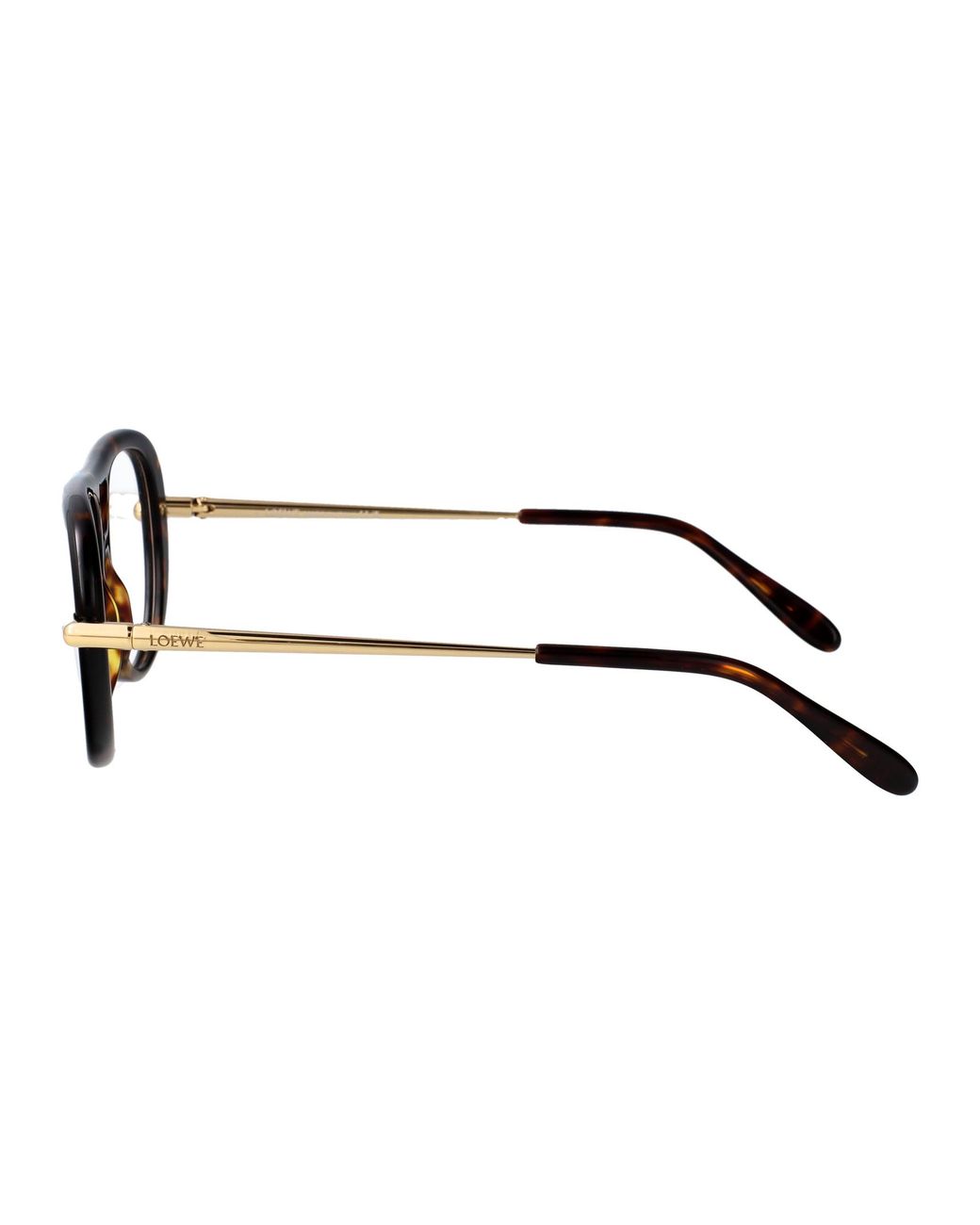 Loewe White Aviator Frame Glasses