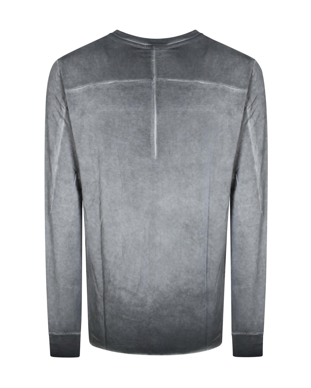 Thom Krom Gray Vintage Tiedye Longsleeve Tshirt for men