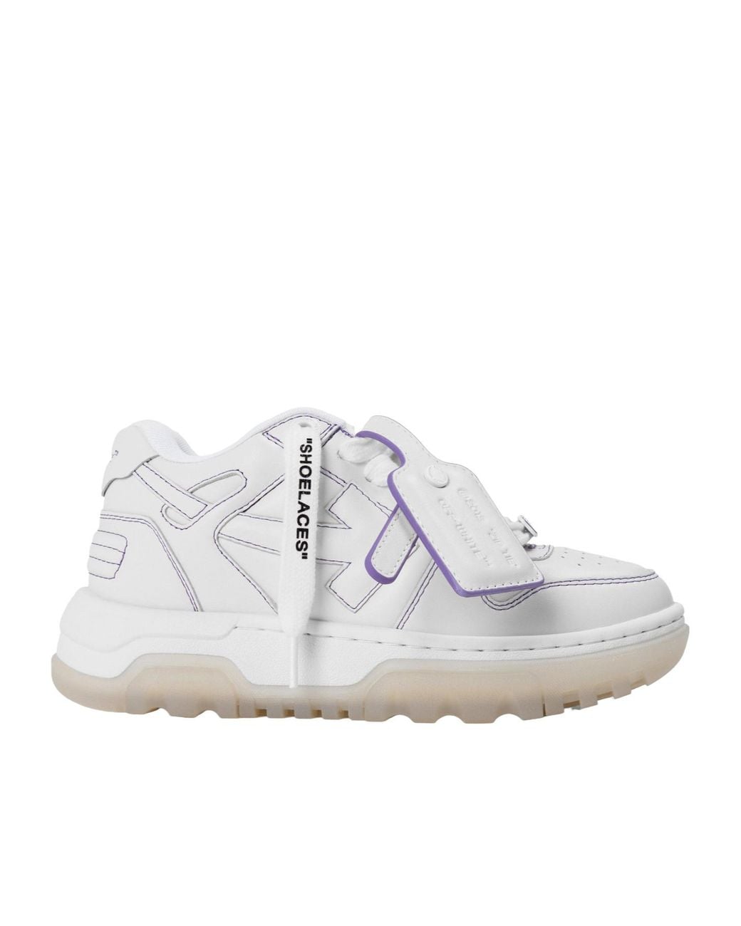 Off-White c/o Virgil Abloh White And Color-Block Thick Sole Sneaker