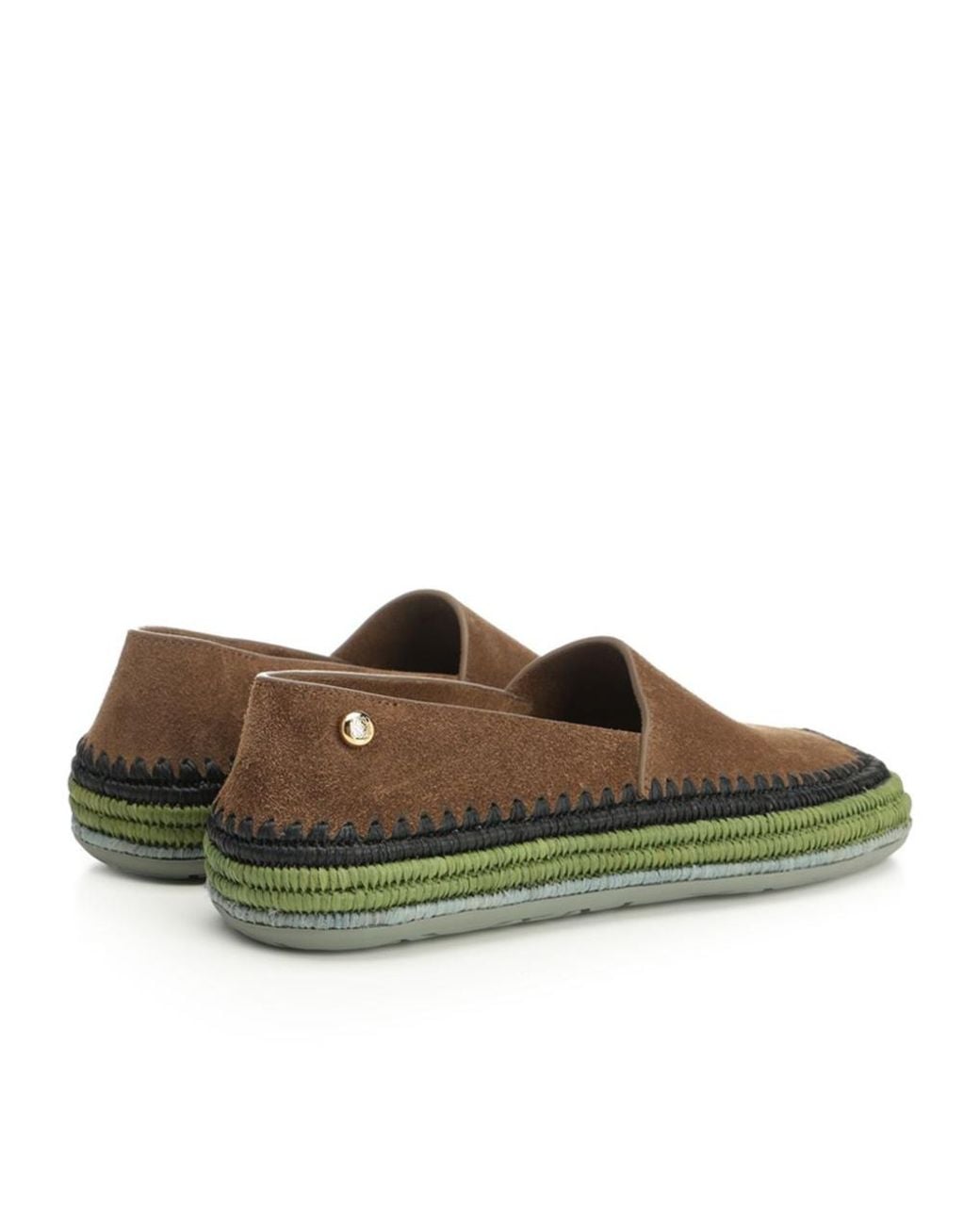 Loewe Green Rio Slippers
