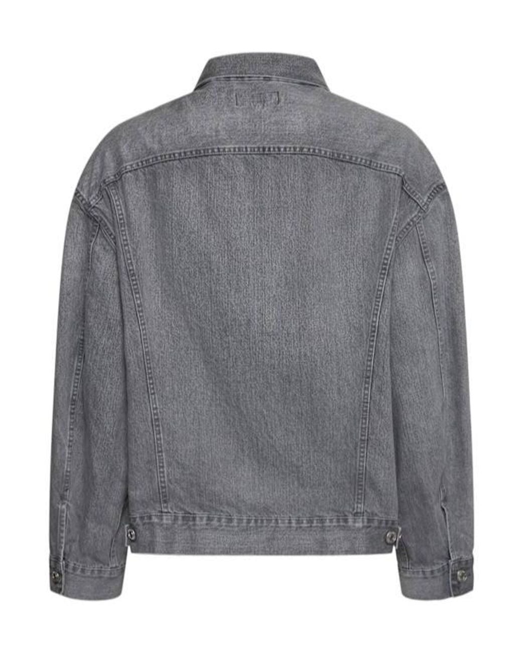 Junya Watanabe Gray Levi's X Button-Down Denim Jacket for men