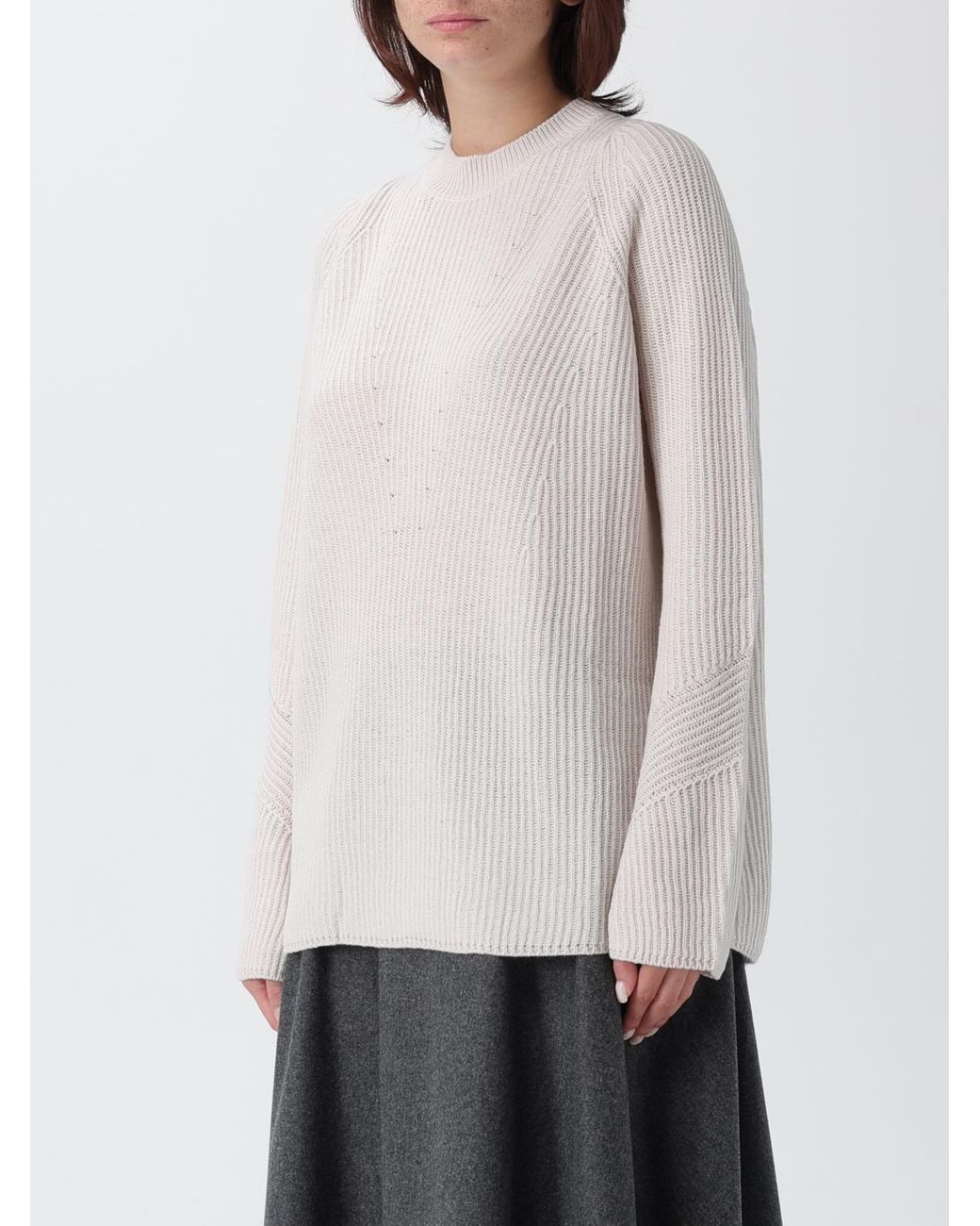 Max Mara White 'S Molveno Crewneck Jumper