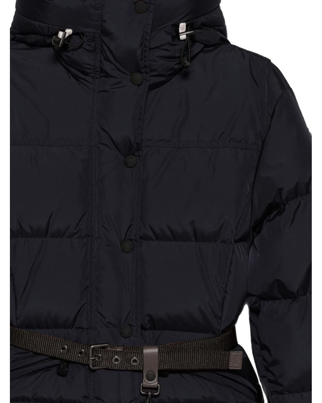 Moncler Black Long-Sleeved Down Jacket