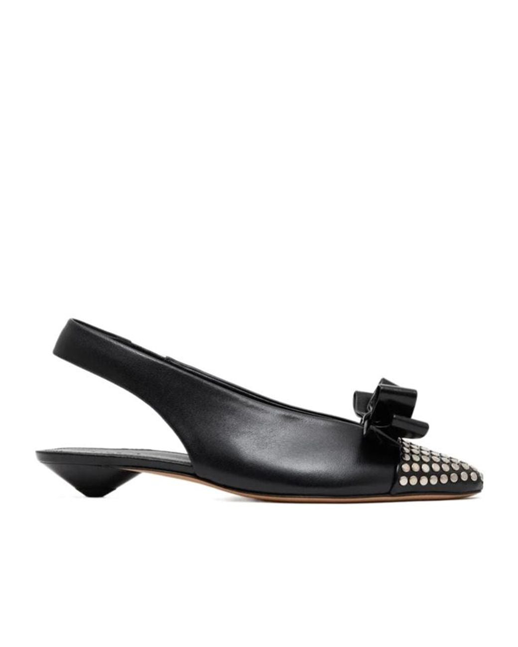 Chloé Black Bow-Detail Sandals